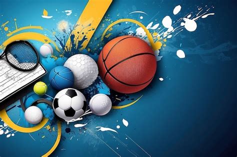 Premium Photo Abstract Sport Background