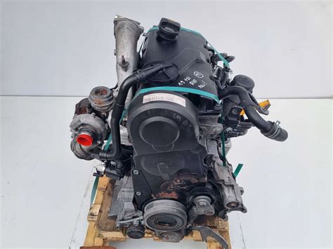 SILNIK KOMPLET Audi A4 B6 1 9 TDI 130KM 00 04r AVF Shrot Pl