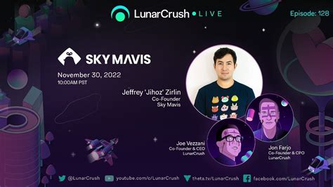 Lunarcrush Live With Sky Mavis Youtube