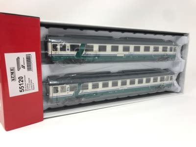 Salento Railroad Rail Model Shop ACME 55120 Set Of Two Coaches Type