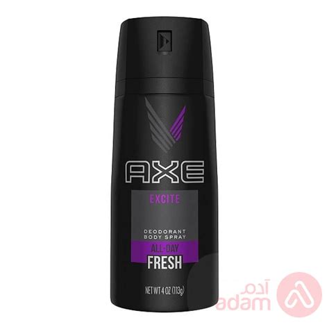 Axe Deodorant Body Spray Excite 150Ml Adam Pharmacies