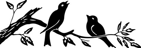 bird branch silhouette clipart 10 free Cliparts | Download images on ...