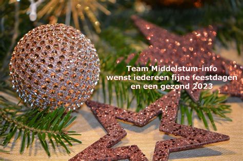 Fijne Feestdagen En Een Gezond Middelstum Info