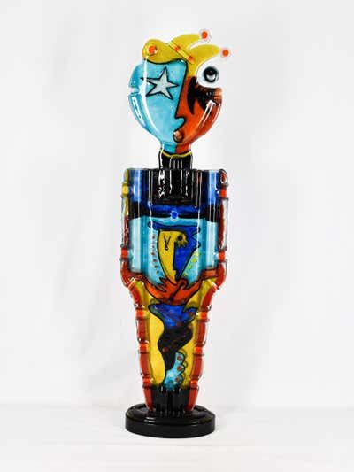 David Ruth Abstract Cast Glass Sculpture Al Safi 1993 By David Ruth For Sale At 1stdibs