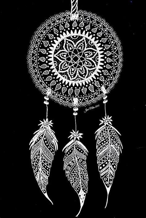 Dream Catcher Black And White Photography