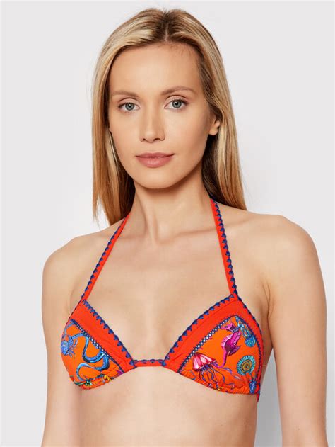 TWINSET Bikini Oberteil 221LBMA22 Orange Modivo At