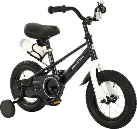 Cycle Jump Kinderfiets Inch Zwart Jongensfiets Bol