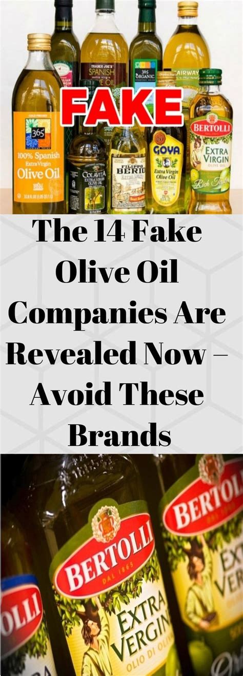 The 14 Fake Olive Oil Companies Are Revealed Now – Avoid These Brands ...