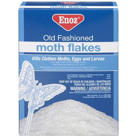 Enoz Moth Balls Old Fashioned Moth Flakes In 14 Ounce Box