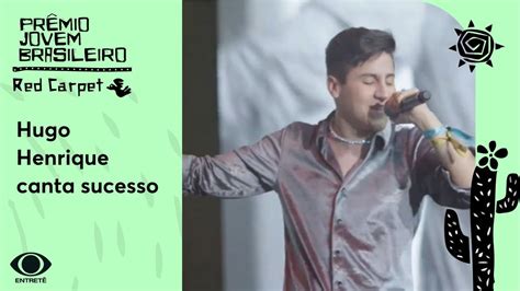 Hugo Henrique Canta Sucesso No Pr Mio Jovem Brasileiro Youtube