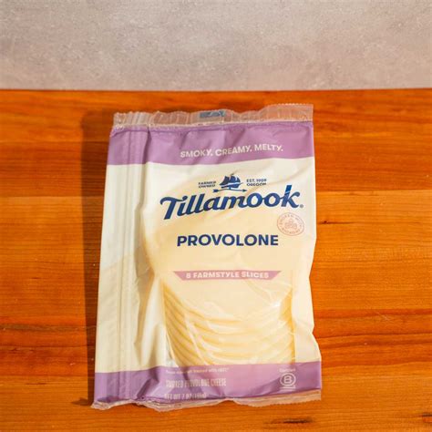 Tillamook Smoked Provolone Cheese Slices 7 Oz Smith Brothers Farms