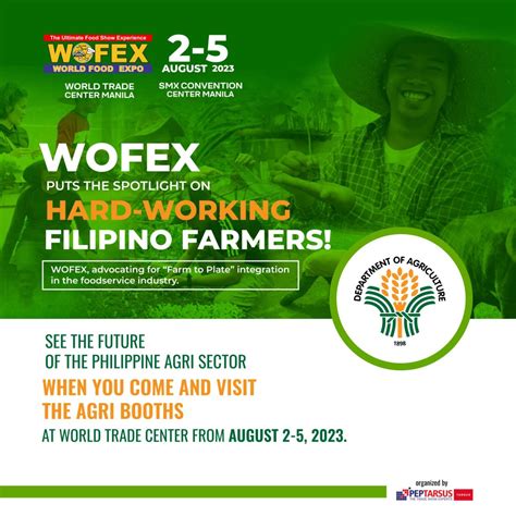 What To See In Wofex Manila Wofex World Food Expo