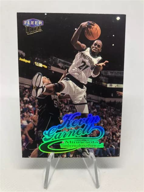 CARTE KEVIN GARNETT Fleer Ultra 1999 72 Minnesota Timberwolves NBA