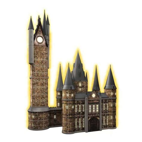 TORRE ASTRONOMICA Del Castello Di Hogwarts PUZZLE 3D Luminoso 540 PEZZI