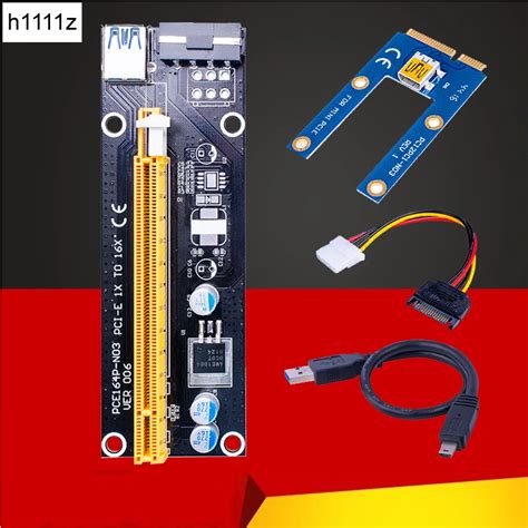 Mini Pcie X Para Cart O Pci Express X Riser Placa Gr Fica Externa