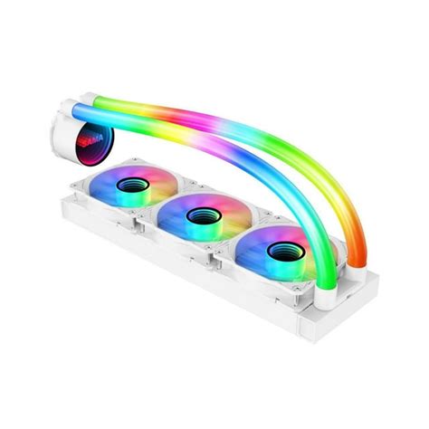 Sama 360mm Argb Cpu Liquid Cooler 360 Aio With Infinity Mirror Aluminum Water Cooler Pwm Fan For