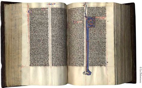 Bible Illuminated Manuscripts Vulgate : Medieval Text Manuscripts