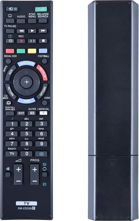 New Rm Ed Replacement Remote Control For Sony Bravia Led Tv