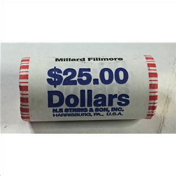 Unopened Us Mint Roll Of Millard Fillmore Commemorative