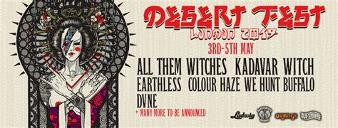 Desertfest London Announces 2019 Lineup Featuring All Them Witches