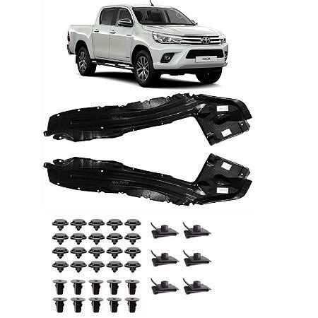 Parabarro Dianteiro Toyota Hilux 2016 A 2018 Genuine Auto Peças