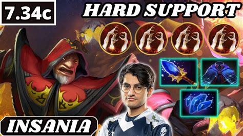 Mins C Insania Warlock Soft Support Gameplay Dota Full