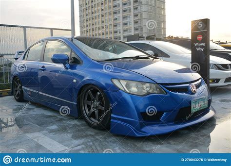 Honda Civic At East Side Collective Car Meet In San Juan Philippines Editorial Photo Image Of