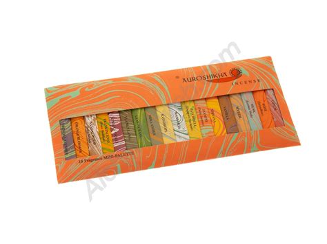 Sale Of Mini Incense Range Auroshikha 18 Fragrances