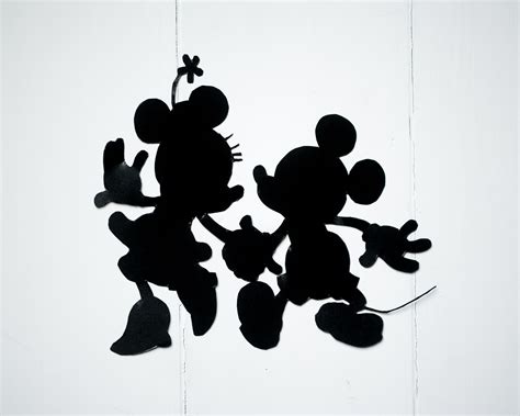 Mickey Minnie Mouse Silhouette Svg