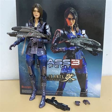 Figurine Miniature Craze Agz R Mass Effect Figure Play Arts Kai Mod Le