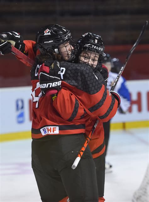 IIHF - Gallery: Canada vs. Finland (SF) - 2020 IIHF Ice Hockey U18 ...