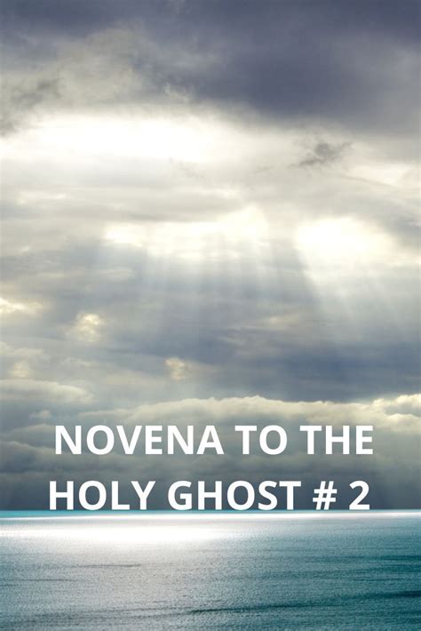 Novena to the holy ghost 2 – Artofit