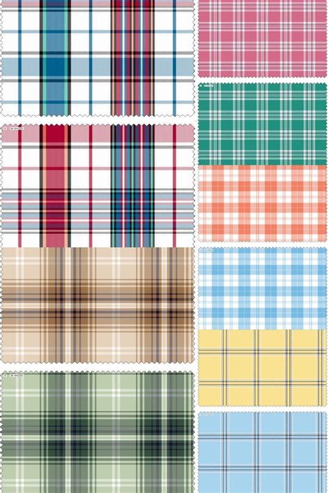 Cotton Twill Check Shirting Fabric Images For Oxford Checks Fabric