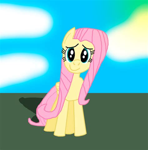 Happy Fluttershy By Vasya222er On Deviantart