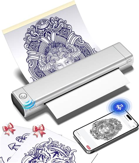 Phomemo M08F Bluetooth Tattoo Stencil Machine A4 Tattoo Stencil Printer