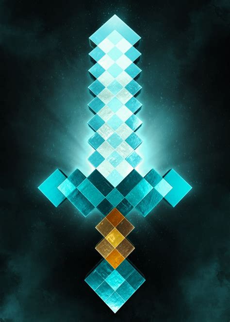 Diamond Sword Minecraft Wallpaper