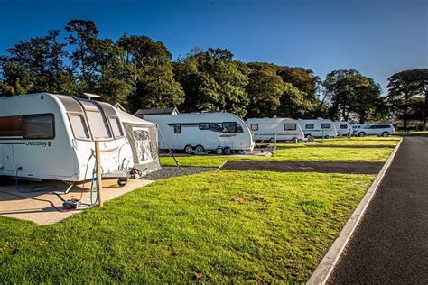 Seasonal Touring Caravan Site Coed Helen Snowdonia North Wales