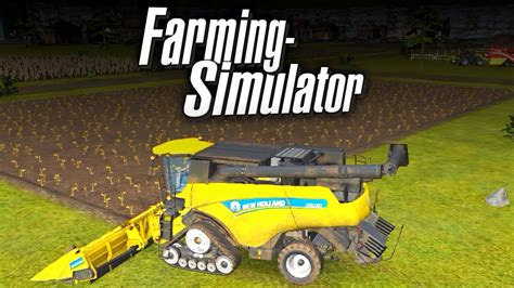 Washing Dirty New Holland Harvester Farming Simulator Gameplay