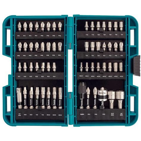 Makita Impact Xps 60 Piece Impact Bits Set E 19299