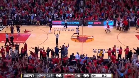 Derrick Rose Game Winner Vs Cavs Game 3 Youtube