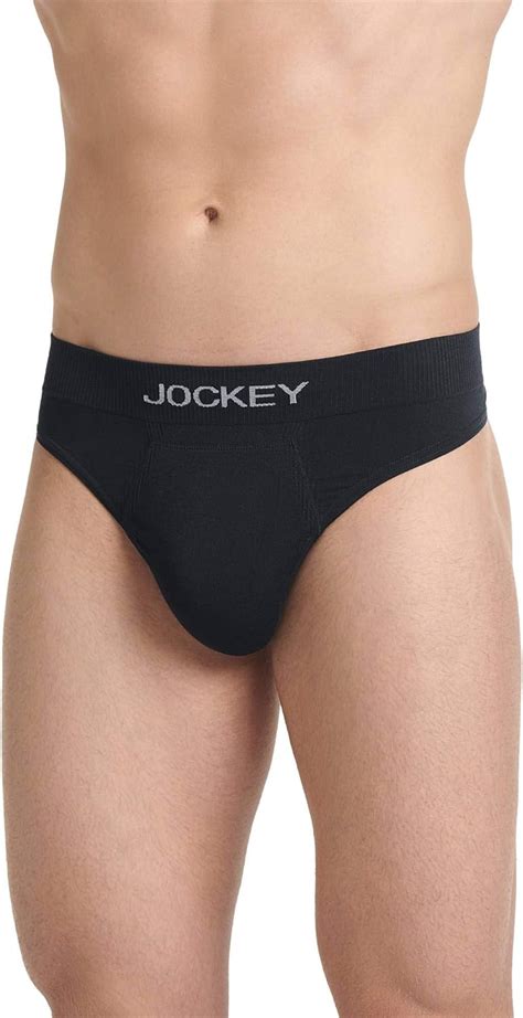 Jockey Men S Underwear Formfit Lightweight Seamfree Thong At Amazon Men’s Clothing Store