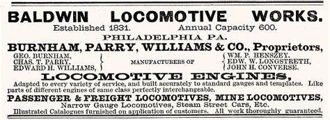 Baldwin Locomotive Works - Alchetron, the free social encyclopedia