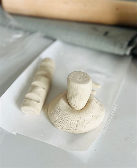 How To Make A Clay Mushroom Candle Holder Craftionary