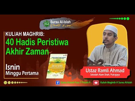 Kuliah Maghrib Surau Al Islah Fasa 7 Presint 9 1 Julai 2024 25