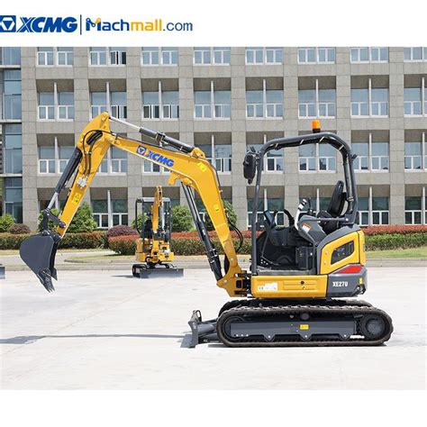 XCMG Official XE27U New 2 7 Ton Mini Tractor Digger Excavator MACHMALL