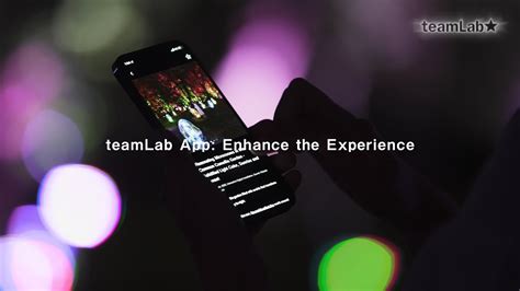 Teamlab App Enhance The Experience Youtube