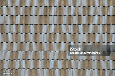 Blue Grey Roof Tiles Texture Stock Photo - Download Image Now ...