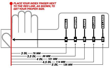 Mechanix Wear® Glove Sizing Chart | Chart, Bar chart, Infographic