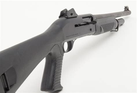 Benelli M1 Super 90 Semi Auto Tactical Shotgun 12 Gauge 18 1 2” Barrel Black Finish M371509 In