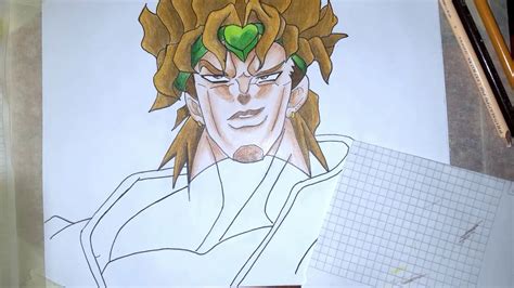 How To Draw Dio Como Dibujar A Dio De Jojo S Bizarre Adventures Youtube